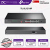 TP-Link TL-SL1218P 16-Port 10/100 Mbps + 2-Port Gigabit Rackmount Switch with 16-Port PoE+ - 6935364052829