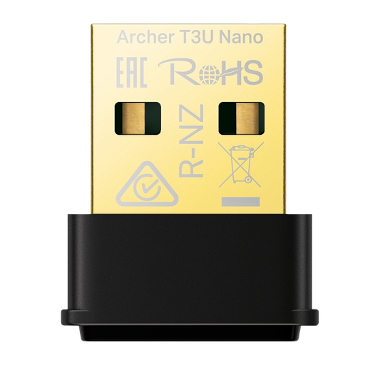 TP-Link Archer T3U Nano AC1300 Nano Wireless MU-MIMO USB Adapter - 6935364072667