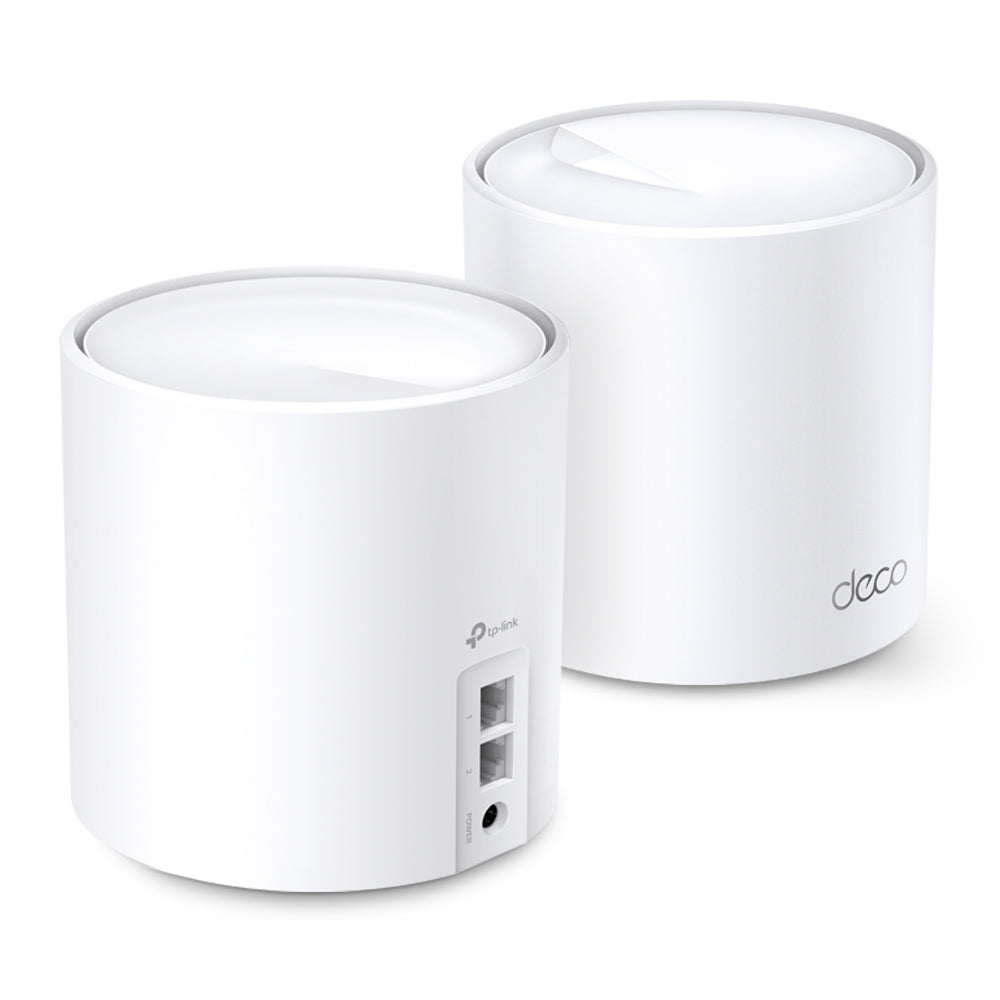TP-Link Deco X20(2-Pack) AX1800 Whole Home Mesh Wi-Fi 6 System - 6935364052287