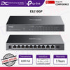 TP-Link ES210GP Omada 10-Port Gigabit Easy Managed Switch with 8-Port PoE+ - 1210002609722