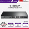 TP-LINK TL-SG3428MP JetStream 28-Port Gigabit L2 Managed Switch with 24-Port PoE+ - 6935364010737