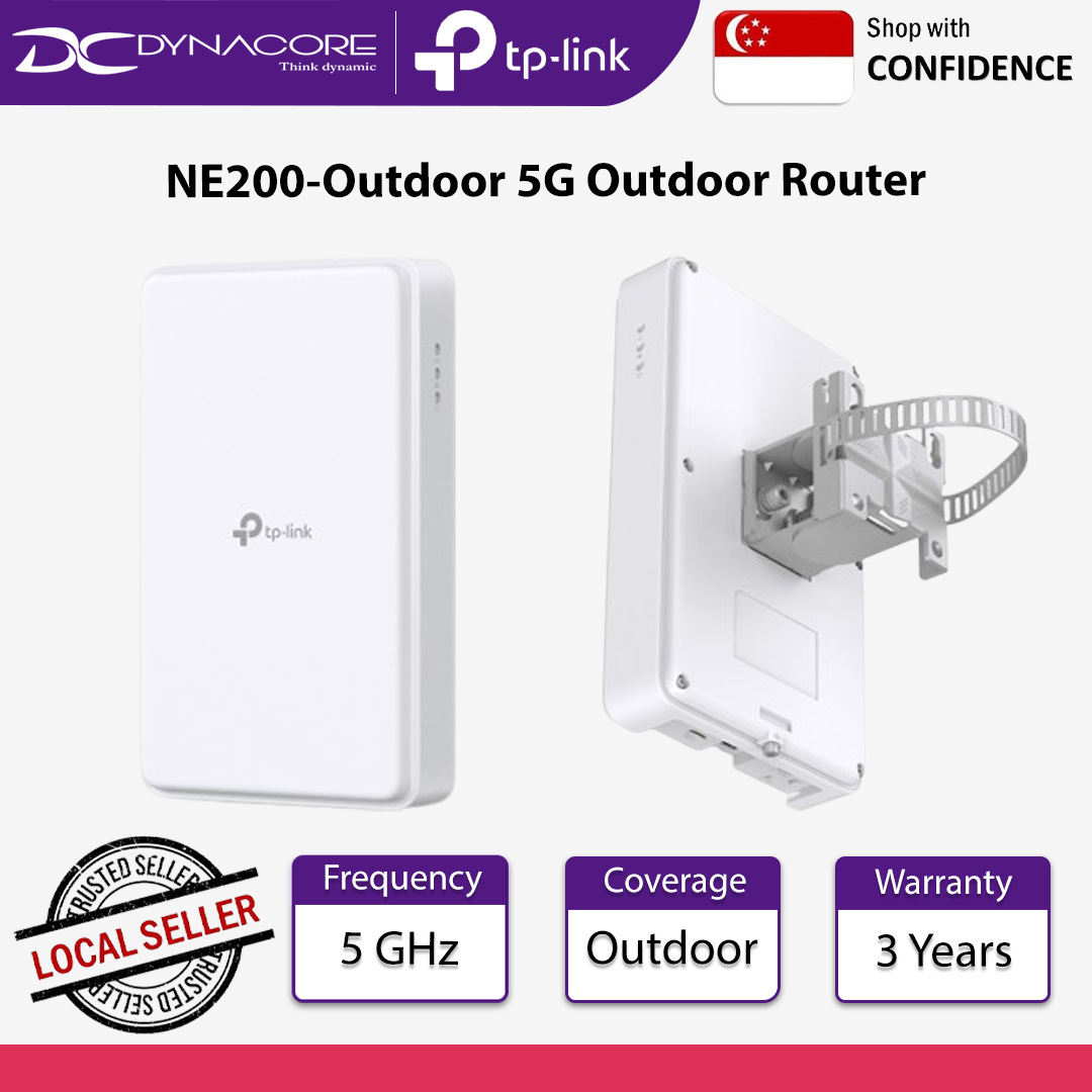 TP-Link NE200-Outdoor 5G Router with External SIM Flexible Mount - 1210002601559