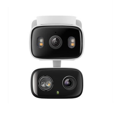 TP-LINK TC34 Indoor and Outdoor Dual Lens Pan/Tilt Security Camera - 1210002610087