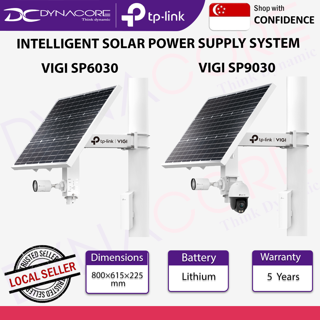 TP-LINK VIGI SP6030 / VIGI SP9030 INTELLIGENT SOLAR POWER SUPPLY SYSTEM