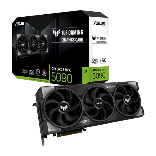 ASUS GEFORCE TUF GAMING RTX5090 32GB TRIPLE FAN GDDR7 GRAPHICS CARD - 4711387890349