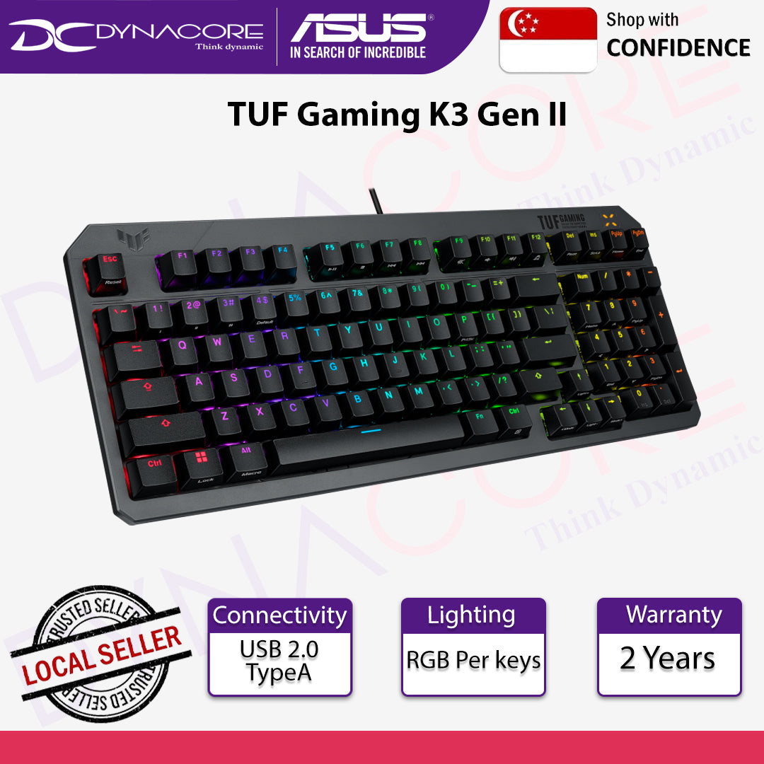 ASUS TUF GAMING K3 GEN II RD Keyboard