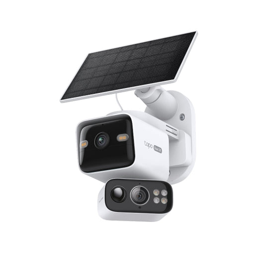 TP-LINK Tapo C645D KIT 2K 3MP Dual-Band Solar-Powered Dual-Lens Pan/Tilt Security Camera Kit - 8885020629750