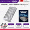 TERRAMASTER D1 SSD Plus 40Gbps M.2 NVMe SSD Enclosure - USB4 40Gbps