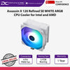 Thermalright Assassin X 120 Refined SE WHITE ARGB CPU Cooler for Intel and AMD - 814256015837
