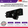 Thermalright Levita Vision 360 UB ARGB 360mm AIO Liquid Cooler 2K 60Hz Curved Screen Black - 814256022378