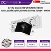 Thermalright Levita Vision 360 UB ARGB 360mm AIO Liquid Cooler 2K 60Hz Curved Screen White - 814256022385