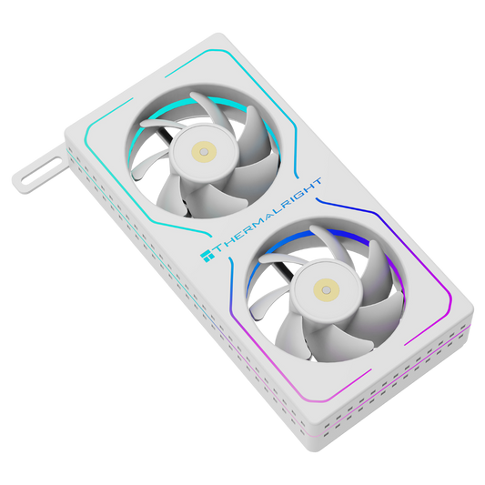 Thermalright MC-2 ARGB RAM Cooler Dual Fan Active Memory Cooler White - 814256022927