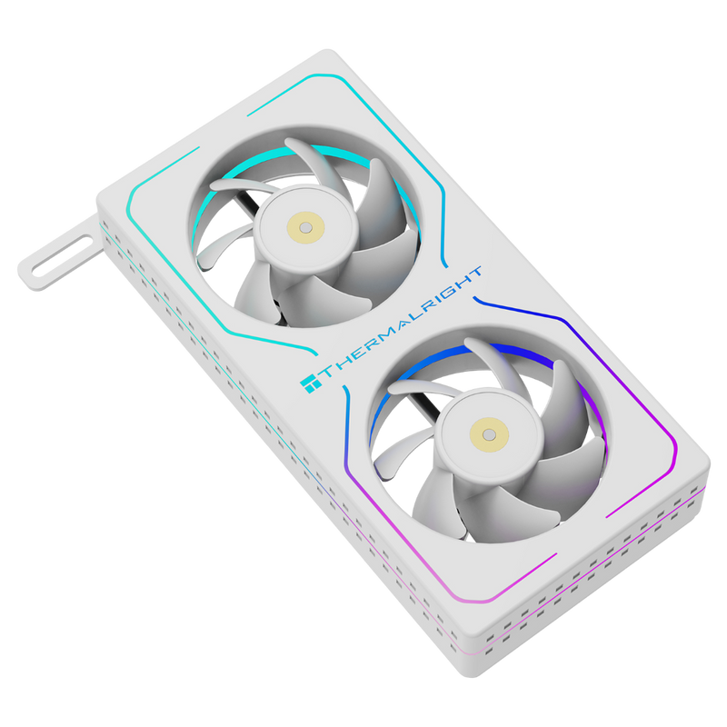 Thermalright MC-2 ARGB RAM Cooler Dual Fan Active Memory Cooler White - 814256022927