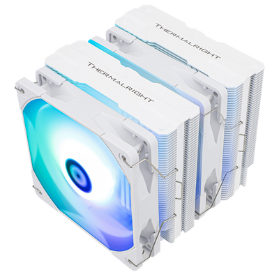 Thermalright Peerless Assassin 120 White ARGB Dual Towers CPU Cooler Intel – AMD - 814256003131