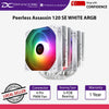 Thermalright Peerless Assassin 120 SE White ARGB Dual Towers Heatsink CPU Cooler for Intel and AMD - 814256004480