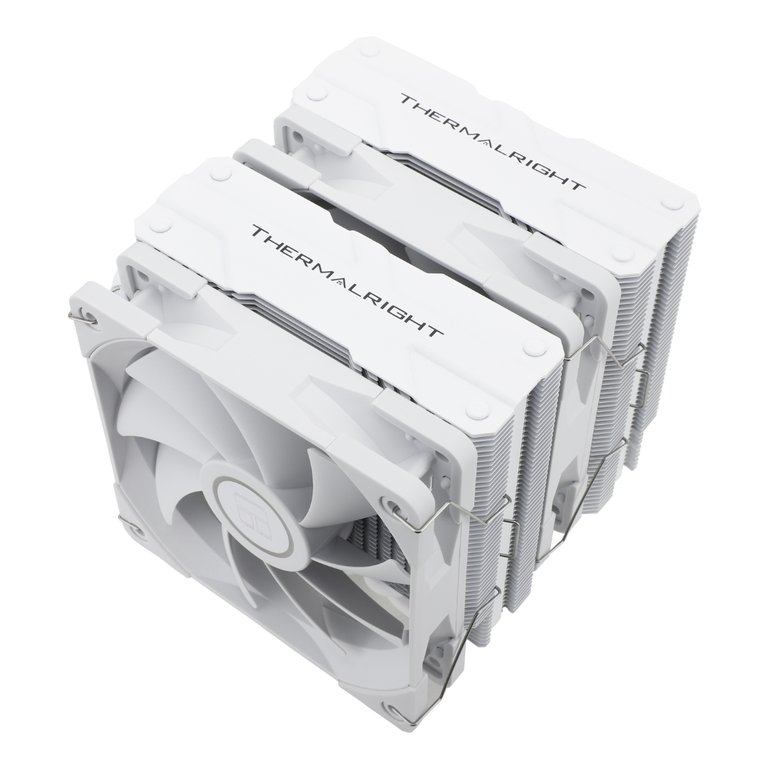 Thermalright Peerless Assassin 120 White Dual Towers Heatsink CPU Cooler for Intel and AMD - 814256003124