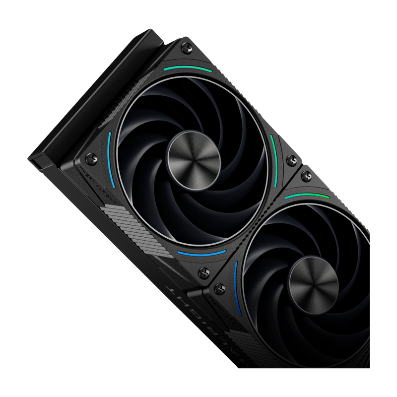 Thermalright Rainbow Vision 360 Turbo ARGB 360mm Aio Cooler 60HZ Curved Screen Black - 814256021746