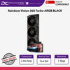 Thermalright Rainbow Vision 360 Turbo ARGB 360mm Aio Cooler 60HZ Curved Screen Black - 814256021746