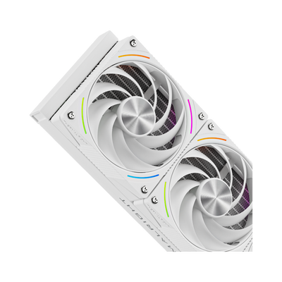 Thermalright Rainbow Vision 360 Turbo ARGB 360mm AIO Cooler 60HZ Curved Screen White - 814256021753