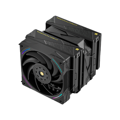 Thermalright Royal Pretor 130 Ultra Dual Towers and Dual PWM Fans CPU Cooler Black - 814256018272