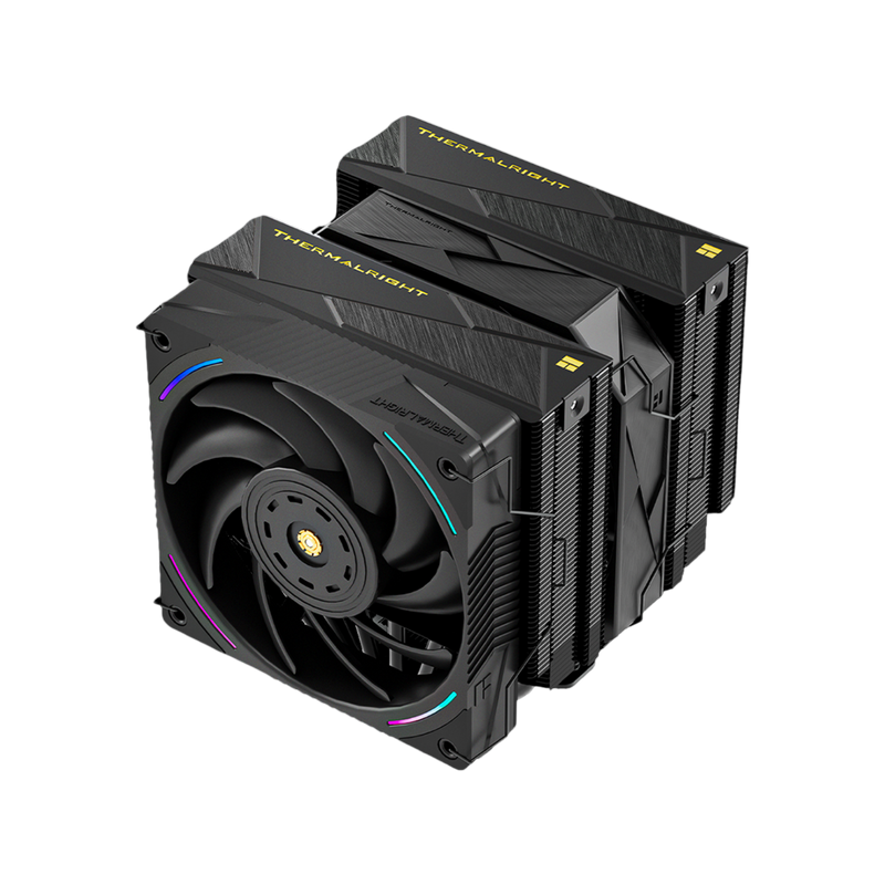 Thermalright Royal Pretor 130 Ultra Dual Towers and Dual PWM Fans CPU Cooler Black - 814256018272