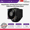 Thermalright Royal Pretor 130 Ultra Dual Towers and Dual PWM Fans CPU Cooler Black - 814256018272