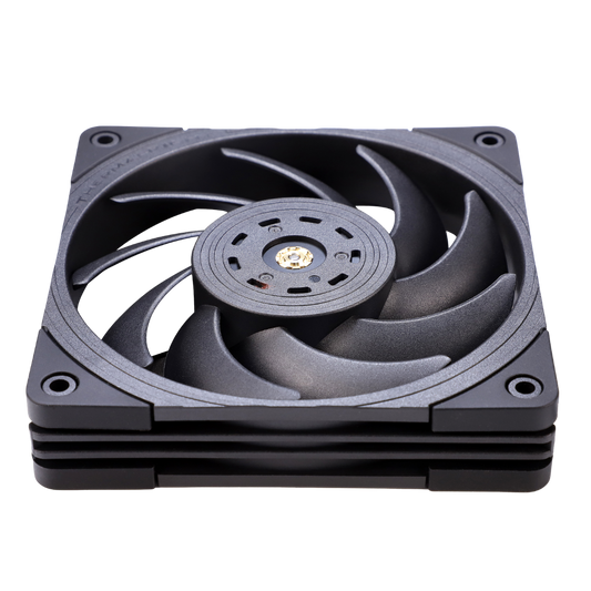 Thermalright TL-B12 120mm 4-Pin PWM Performance Case Fan Black - 814256003162
