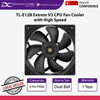 Thermalright TL-E12B Extrem V3 CPU Fan Cooler with High Speed 2000RPM 120mm Cooling PWM Fan - 814256020664