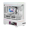 Thermalright TL-M10 Vision Micro-ATX PC Case with Case Fan White - TLM10VISWHTCF