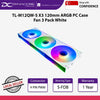 Thermalright TL-M12QW-S X3 120mm ARGB PC Case Fan 3 Pack White - 814256022248