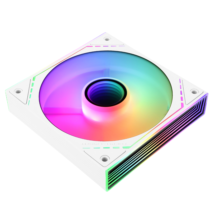 Thermalright TL-M12W-S 120mm White ARGB CPU Fan with 1500RPM Speed - 814256017183
