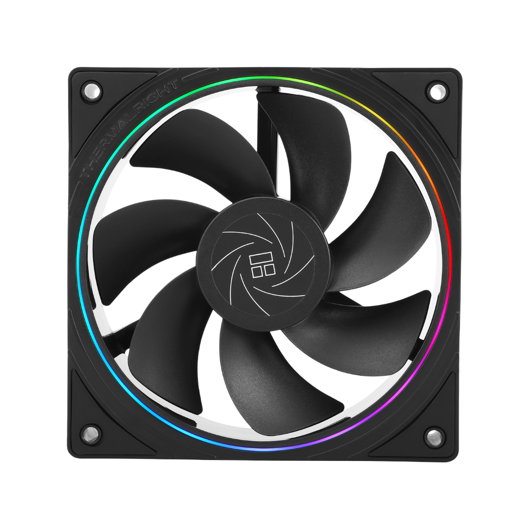 Thermalright TL-S12R ARGB 120mm Reverse Fan CPU Cooler 3 Pack Fans Black - 814256018326