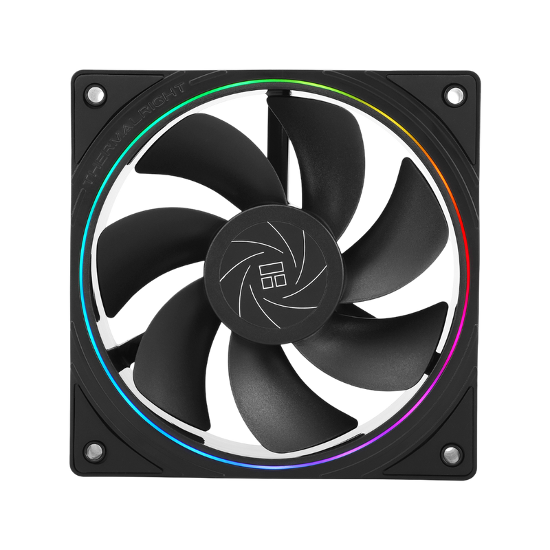 Thermalright TL-S12R ARGB 120mm Reverse Fan CPU Cooler 3 Pack Fans Black - 814256018326