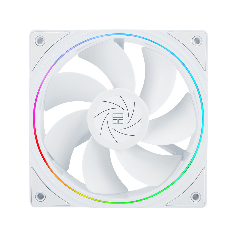 Thermalright TL-S12RW ARGB 120mm Reverse Fan CPU Cooler 3 Pack Fans White - 814256018333