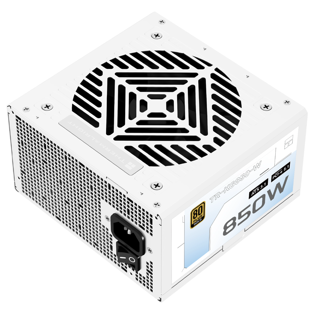 Thermalright TR-KG850W 80 Plus Gold Modular ATX 3.1 Power Supply White - 814256019774