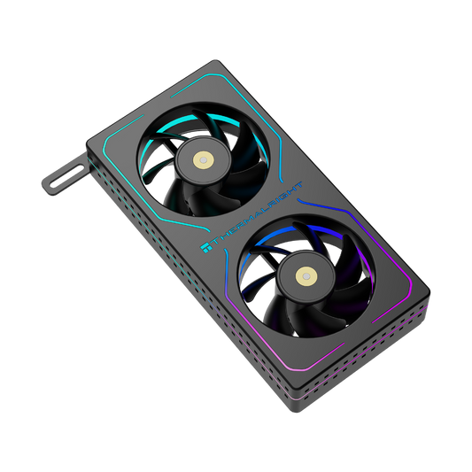 Thermalright MC-2 ARGB RAM Cooler Dual Fan Active Memory Cooler Black - 814256022910
