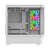 Thermaltake View 290 Tempered Glass ARGB Mid Tower ATX PC Case Snow - CA-11G-00M6WN-00
