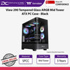 Thermaltake View 290 Tempered Glass ARGB Mid Tower ATX PC Case Black - CA-11G-00M1WN-00
