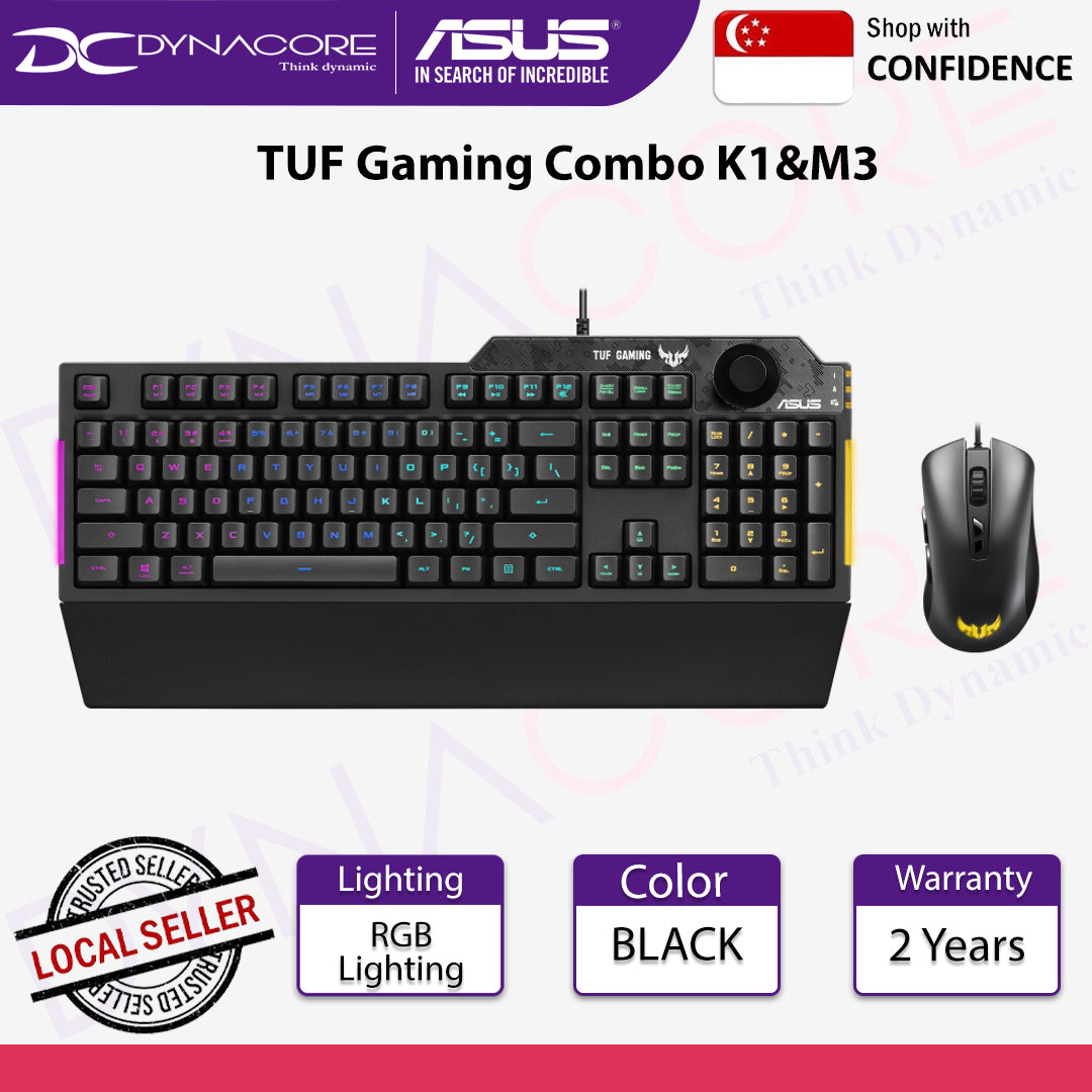 ASUS TUF Gaming Combo K1&M3 - 195553096362