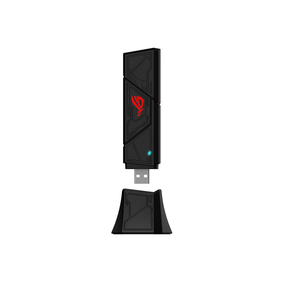 ASUS ROG USB-BE92 Tri-Band BE6500 WiFi 7 USB Adapter, 6GHz Band, Suppo ...