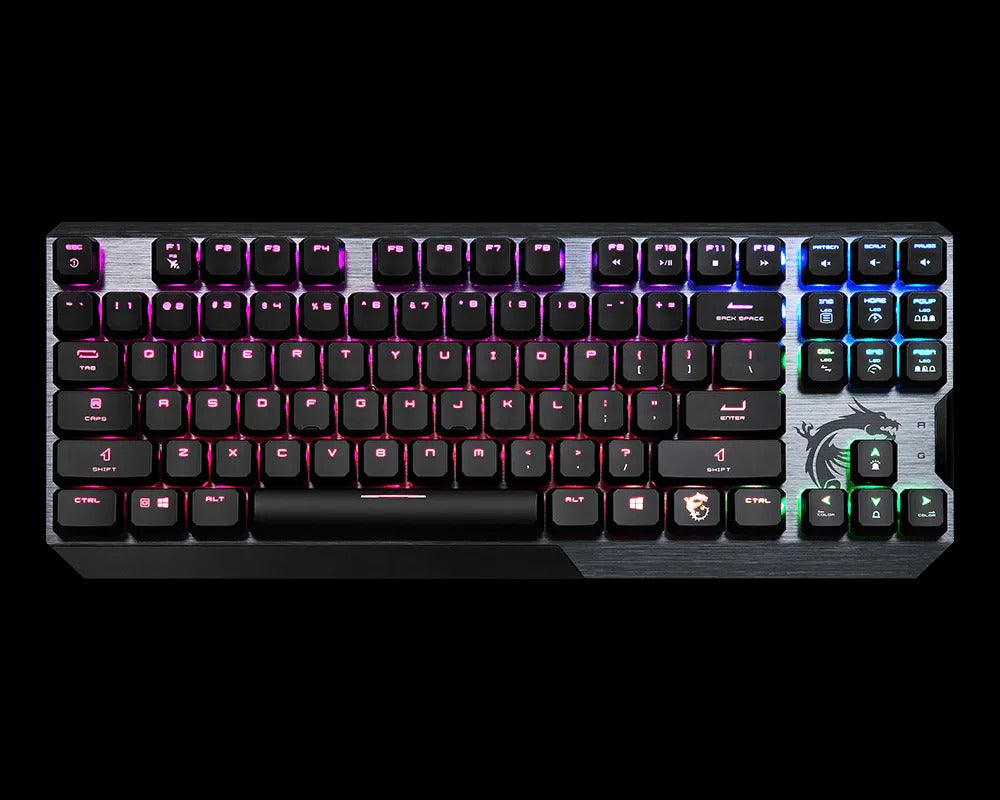 MSI Vigor GK50 Low Profile TKL Mechanical Gaming Keyboard-MSIVIGORGK50LOWPROFILETKL