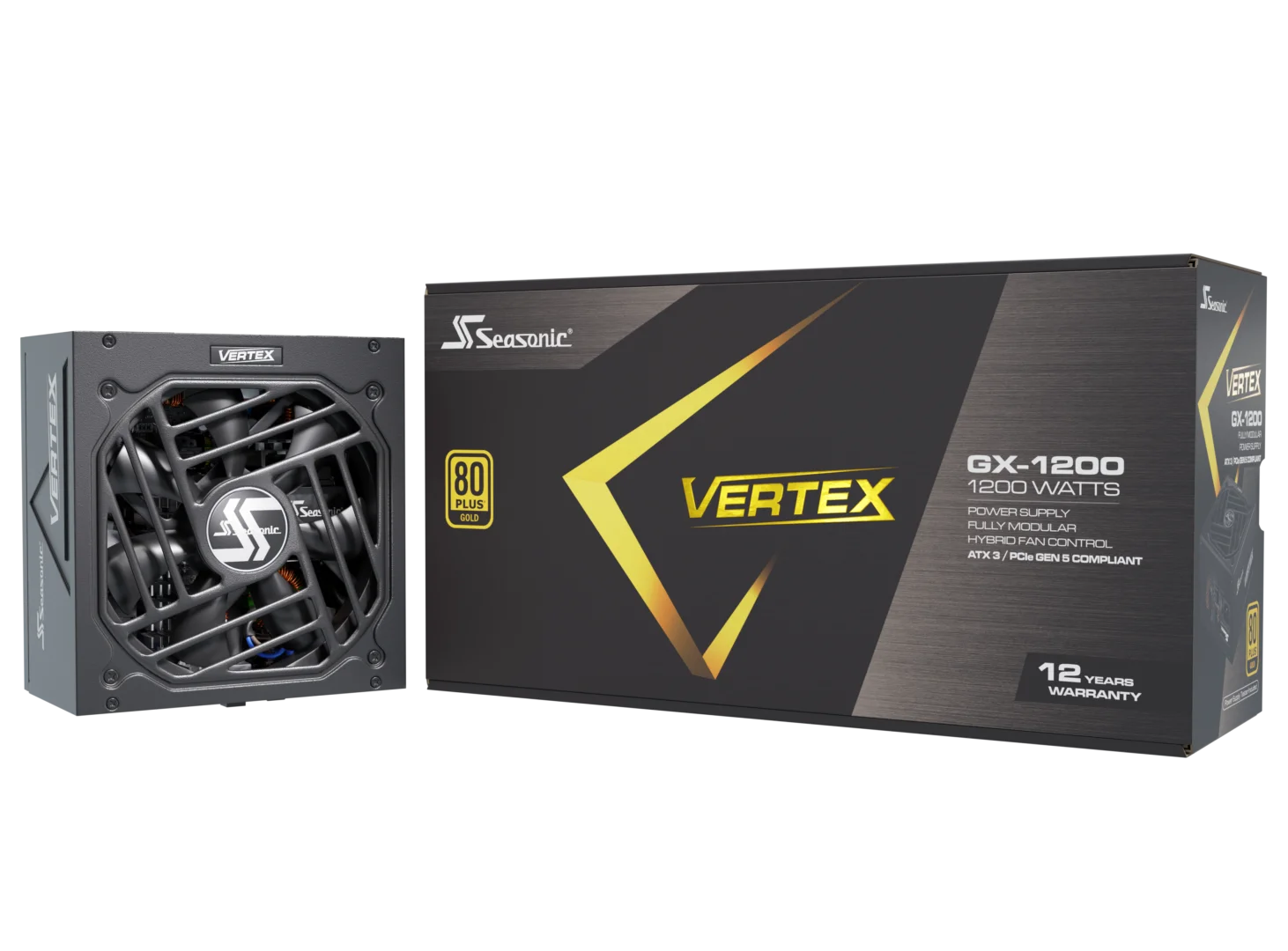 SEASONIC VERTEX GX-1000W ATX3.1 80+ GOLD FULLY MODULAR PSU - 4711173877714
