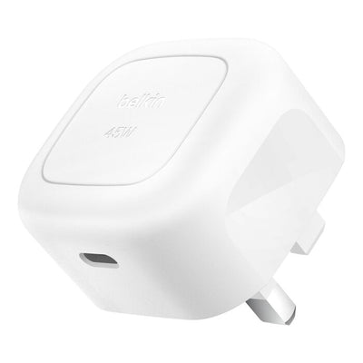 BELKIN 45W USB PD WALL CHARGER WITH PPS WHT - 745883908288