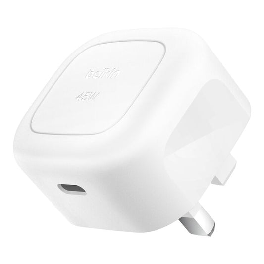 BELKIN 45W USB PD WALL CHARGER WITH PPS WHT - 745883908288