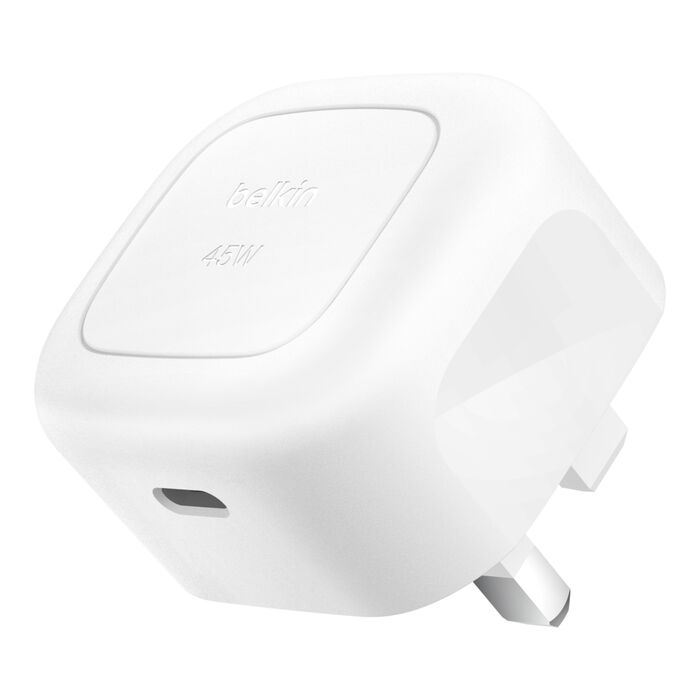 BELKIN 45W USB PD WALL CHARGER WITH PPS WHT - 745883908288