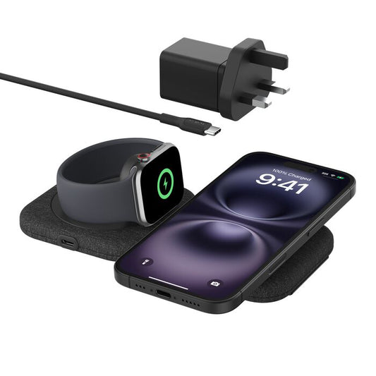 BELKIN QI2 2-IN-1 FOLDABLE WIRELESS CHR PAD - 745883883080
