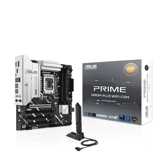 ASUS PRIME Z890M-PLUS WIFI-CSM mATX Gaming Motherboard - 197105755444