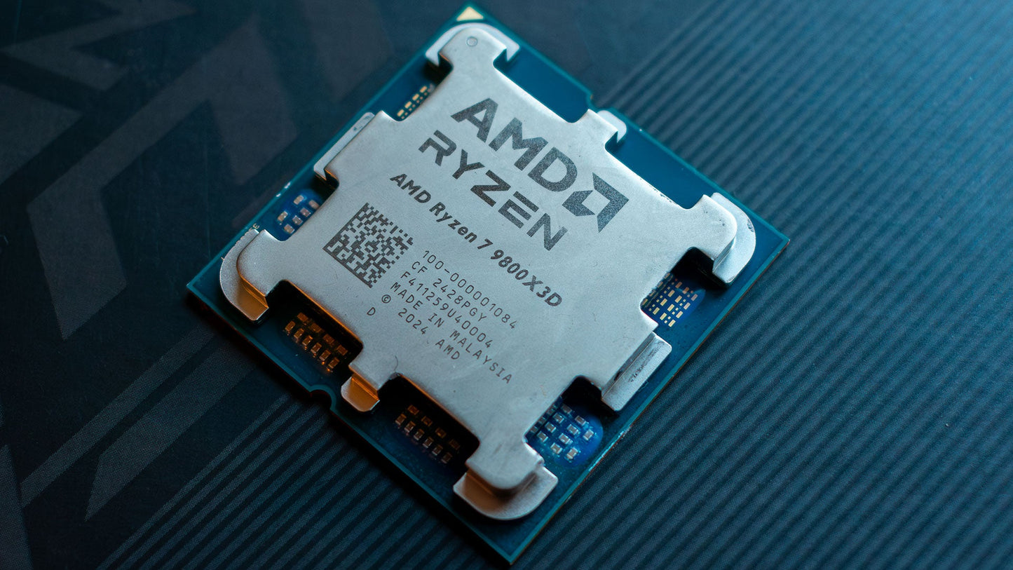AMD RYZEN 7 9800X3D 4.7GHz 8C/16T 104MB CACHE TRAY PROCESSOR(4YRS) - 100-000001084