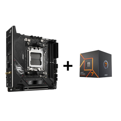 ASUS ROG STRIX B650E-I GAMING WIFI MOTHERBOARD + AMD RYZEN 7 7800X3D / 7 9800X3D
