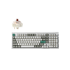 Keychron Q5 Max QMK/VIA Wireless Custom Mechanical Keyboard - Shell White - Brown - 4895248864424